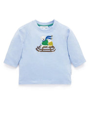 Purebaby - Long Sleeved Winter Friends Tee