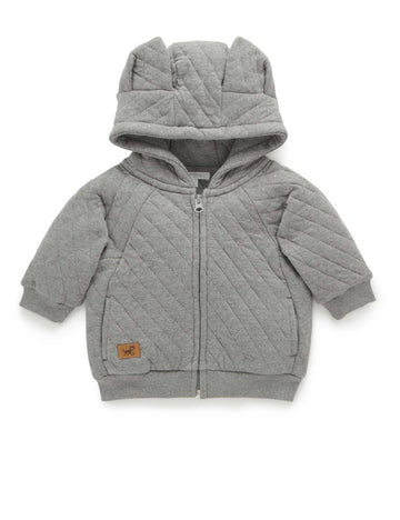 Purebaby - Quilted Husky Hoodie 6-12M Baby & Toddler Clothing