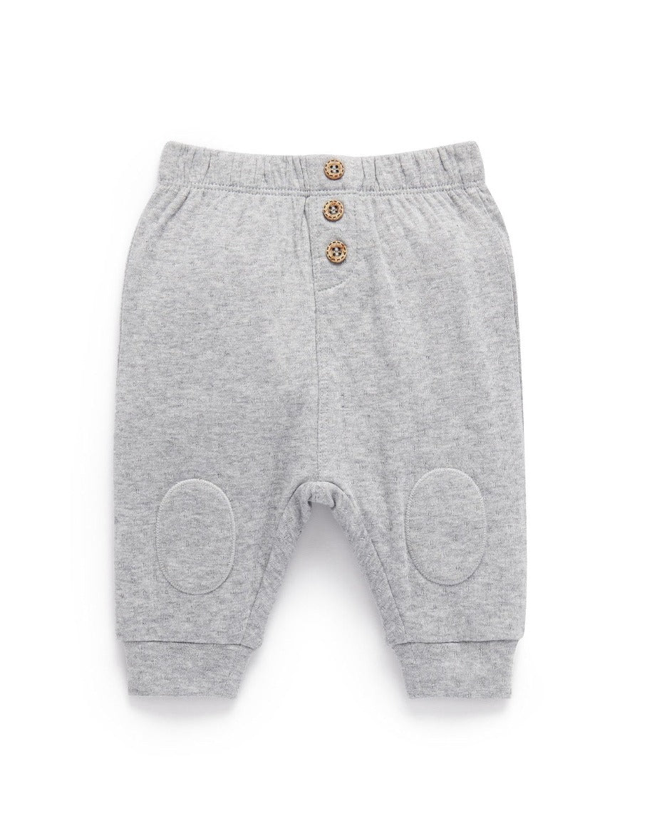 Purebaby - Textured Knee Patch Leggings