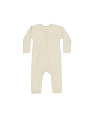 Quincy Mae - Evergreen - Ribbed Baby Jumpsuit