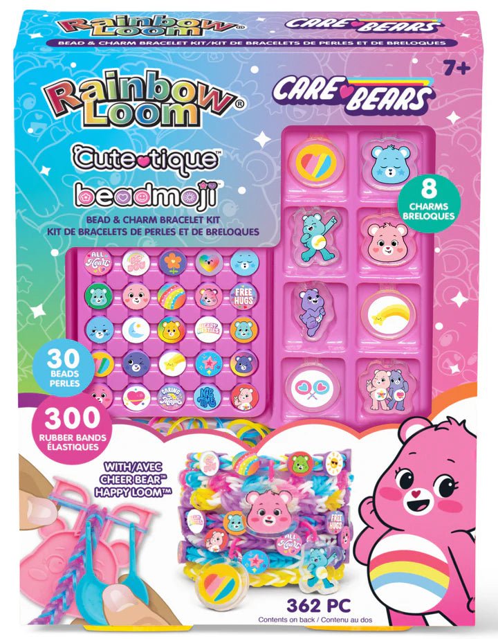 Rainbow Loom - Care Bears Beadmoji Cute-Tique – Bracelet Kit