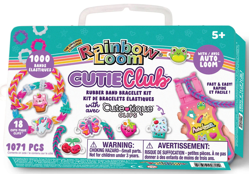 Rainbow Loom - CUTIE Club with Auto Loom