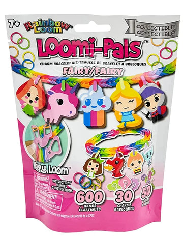 Rainbow Loom - Loomi-Pals Charm Bracelet Kit Fairy Crafts & Activity Books