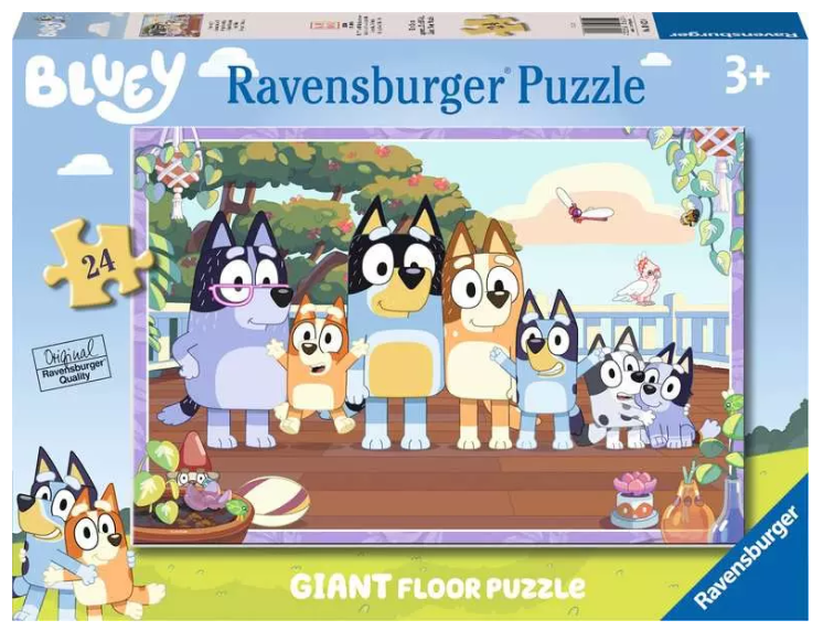 Ravensburger - Bluey - Giant Floor Puzzle - 24pc