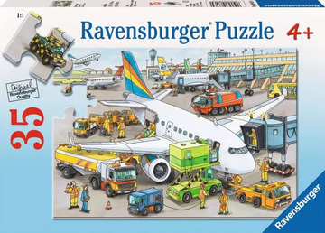 Ravensburger - Busy Airport Puzzle - 35pc Puzzles