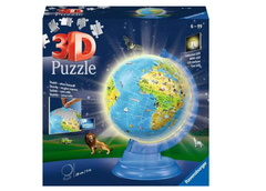 Ravensburger - Children’s Globe - Nightlight - 3D Puzzle 180pc
