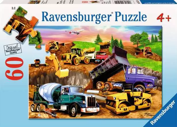 Ravensburger - Construction Crowd Puzzle - 60pc