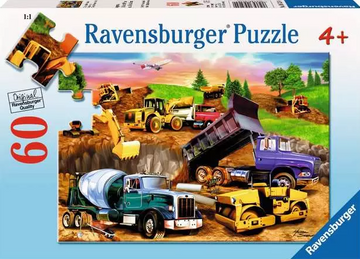 Ravensburger - Construction Crowd Puzzle - 60pc Puzzles