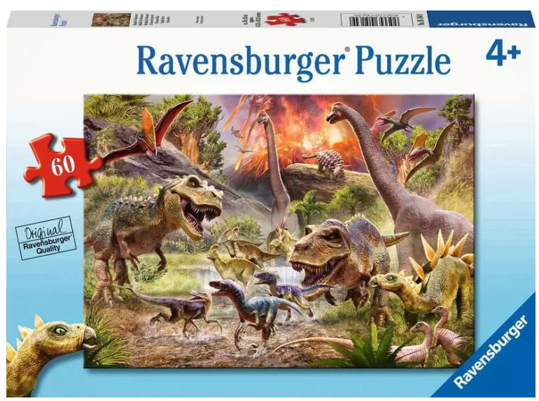 Ravensburger - Dinosaur Dash - 60pc Puzzle