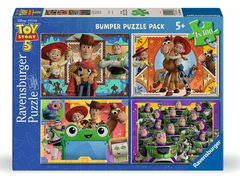 Ravensburger - Disney/Pixar Toy Story - Toy Story 5 - 4x100pc Puzzle