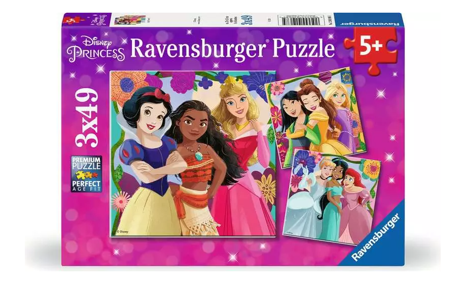 Ravensburger - Disney Princess - Girl Power! - 3x49pcs Puzzle
