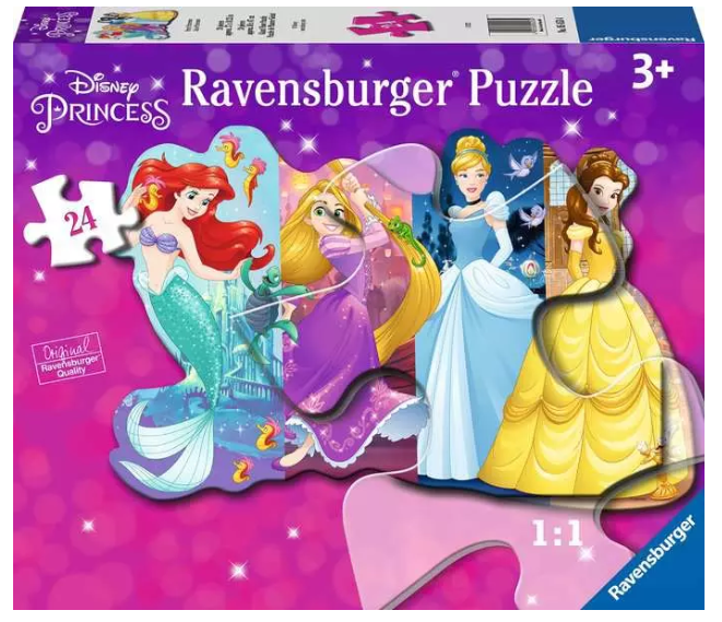 Ravensburger - Disney Princess - Pretty Princesses Floor Puzzle - 24pc
