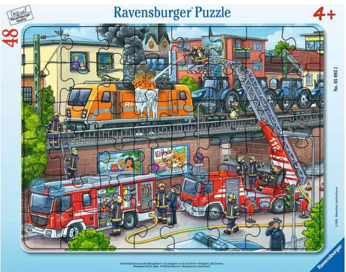 Ravensburger - Firetruck Rescue - 48pc Puzzle