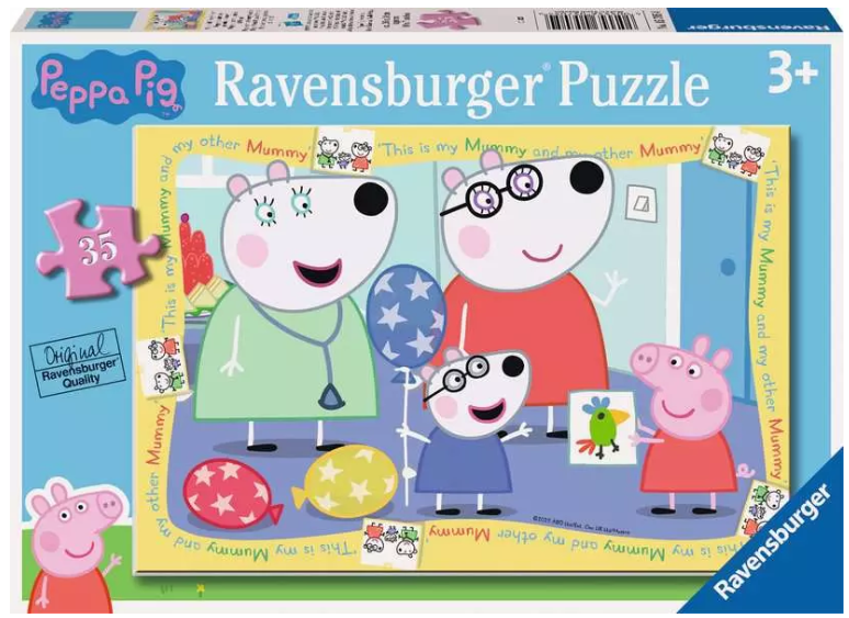 Ravensburger - Peppa Pig - Peppa Meets Penny's Parents! - 35pc Puzzle