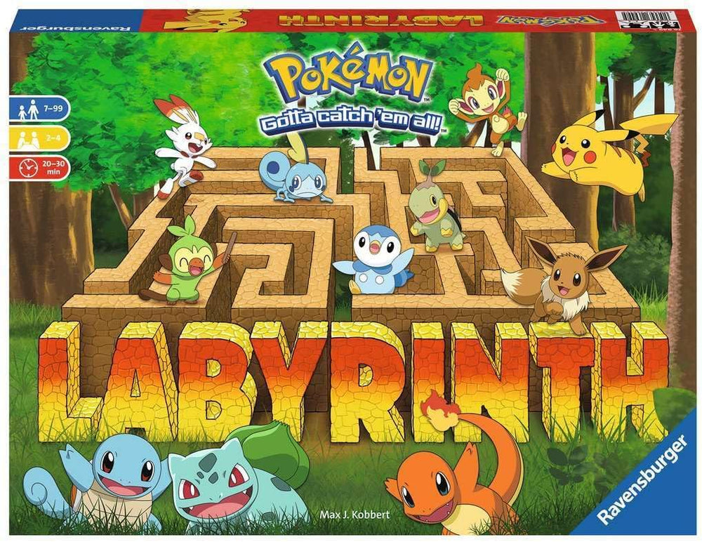 Ravensburger - Pokémon Labyrinth - Family Strategy Board Game