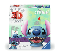 Ravensburger - Stitch Head w/Ears 3D Puzzle - 72 pc