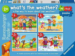 Ravensburger - What's the Weather? 4-Pack of Puzzles