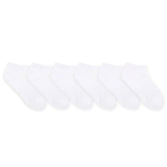 Robeez - Kids Solid No-Show Socks - 6 Pack