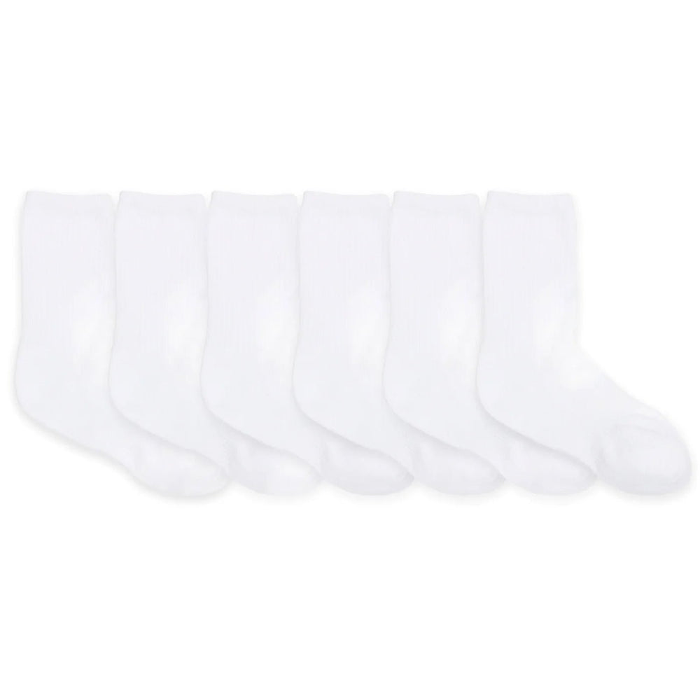 Robeez - Kids Solid Crew Socks - 6 pack