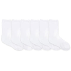 Robeez - Kids Solid Crew Socks - 6 pack