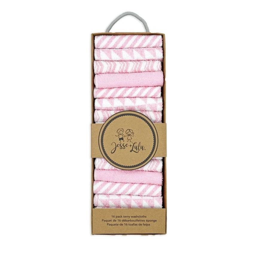 Jesse + Lulu - Baby Washcloths (16 Pack)