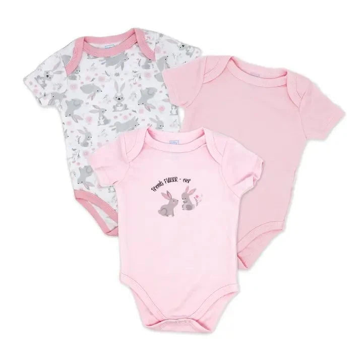 Rose Textiles - Girls 3-Pack Bodysuit Set
