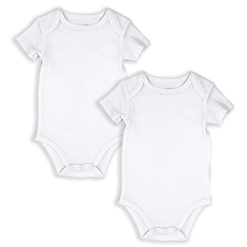 Rose Textiles - Solid Bodysuits (2 Pack)