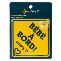 Safety 1st - Baby on Board Sign - French