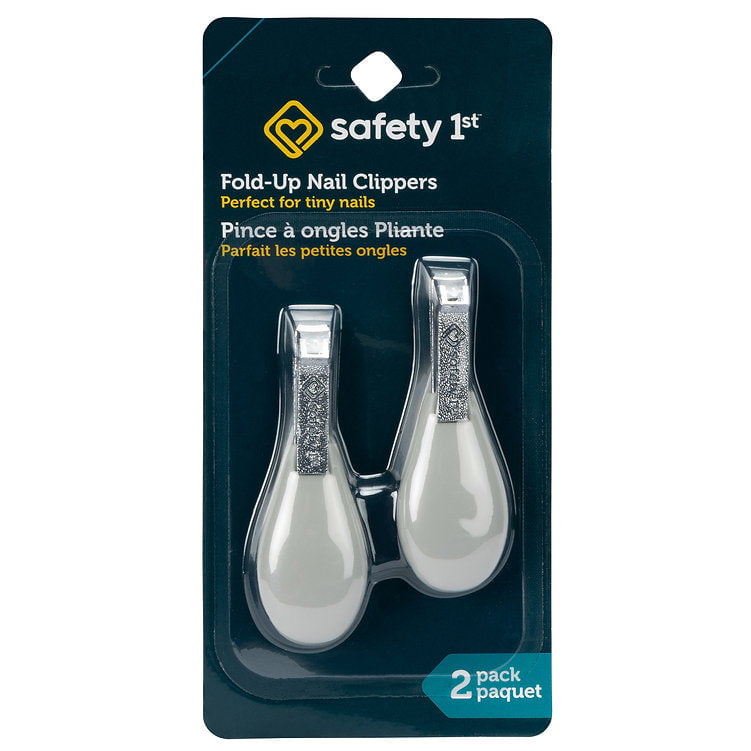 Safety 1st - Fold up Nail Clippers - 2 Pack