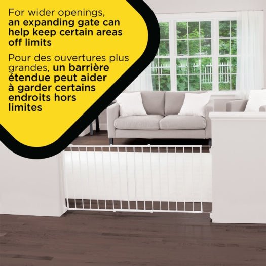 Safety 1st Wide Sturdy Metal Sliding Gate – Little Canadian