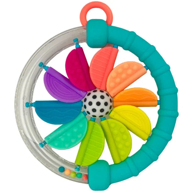 Sassy Baby - Cascading Colors Ring Rattle