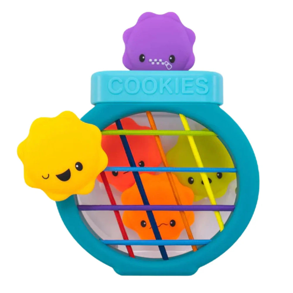 Sassy Baby - Fill n' Spill Cookie Jar - Sensory & Fine Motor Toy