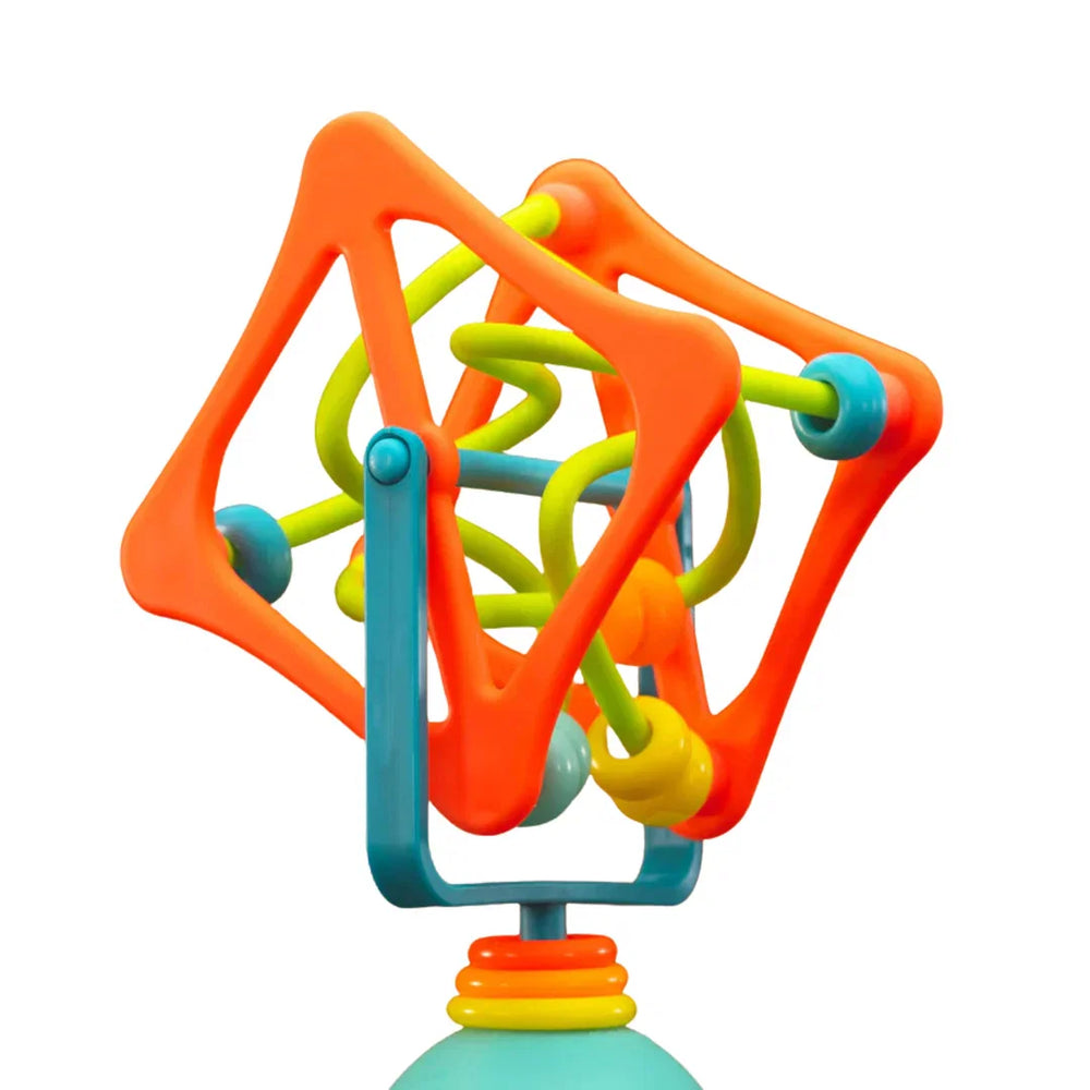 Sassy Baby - Spinning Cube Tray Toy - Sensory Activity Toy