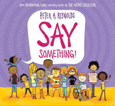 Say Something! - Hardcover Picture Book