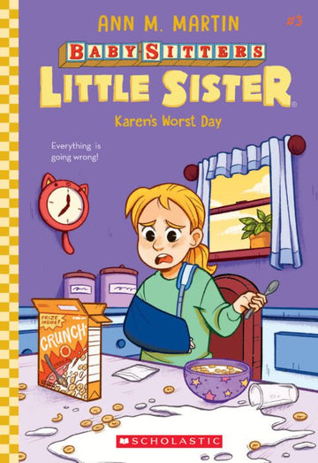 Scholastic - Baby-Sitters Little Sister #3: Karen's Worst Day Books
