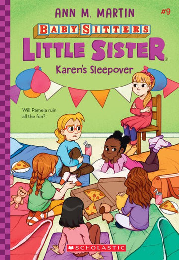 Scholastic - Baby-Sitters Little Sister #9: Karen's Sleepover Books