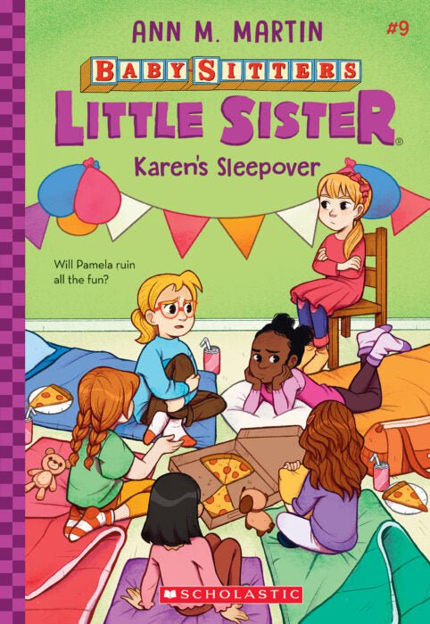 Baby-Sitters Little Sister #9: Karen's Sleepover (Paperback)