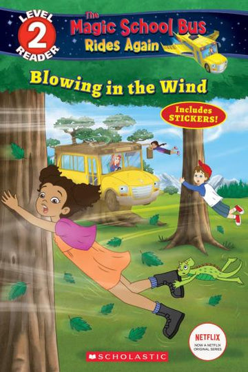 Scholastic - Blowing in the Wind - The Magic School Bus Rides Again: Reader, Level 2 Books