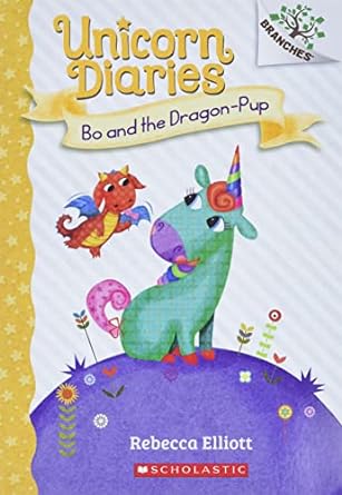 Scholastic - Bo and the Dragon-Pup: A Branches Book (Unicorn Diaries #2) Books
