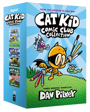 Scholastic - Cat Kid Comic Club Boxed Set Books