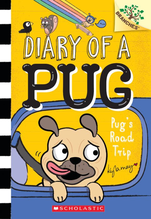 Diary of a Pug #7: Pug's Road Trip (Paperback)