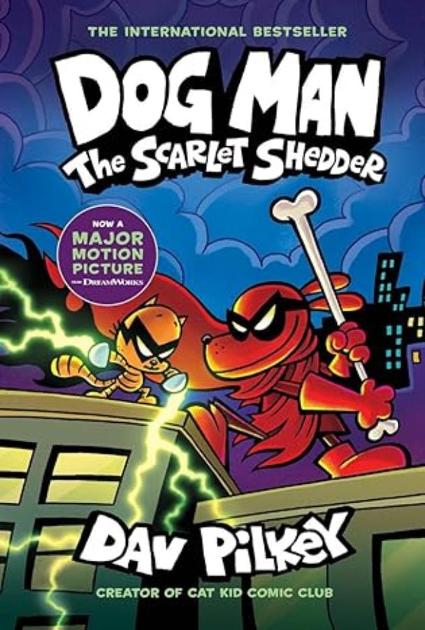 Dog Man #12: The Scarlet Shedder (Hardcover)