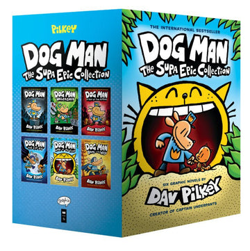 Scholastic - Dog Man: The Supa Epic Collection (Books #1-6) Books