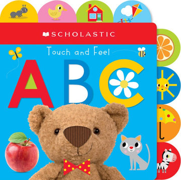Scholastic - Early Learners: Touch and Feel ABC Board Book Books