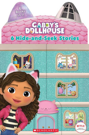Scholastic - Gabby's Dollhouse: 6 Hide-and-Seek Stories Books