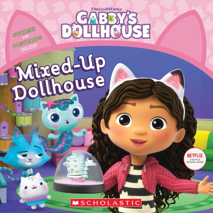 Gabby's Dollhouse: Mixed-Up Dollhouse (Paperback)