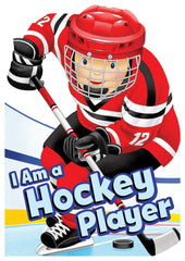 I Am a Hockey Player (Shaped Board Book)