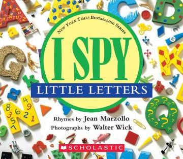 Scholastic - I Spy Little Letters - Board Book Books