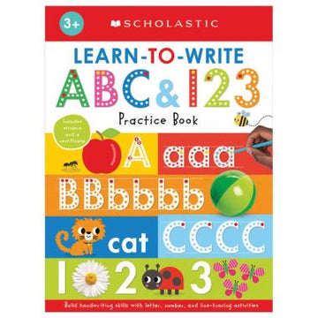 Scholastic - Learn to Write ABC & 123: Early Learners (Workbook) Books