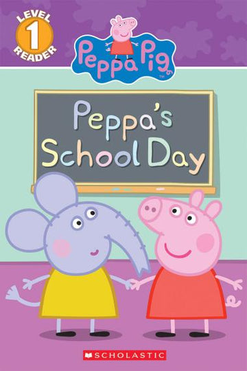 Scholastic - Peppa's School Day (Peppa Pig Reader Level 1) Books